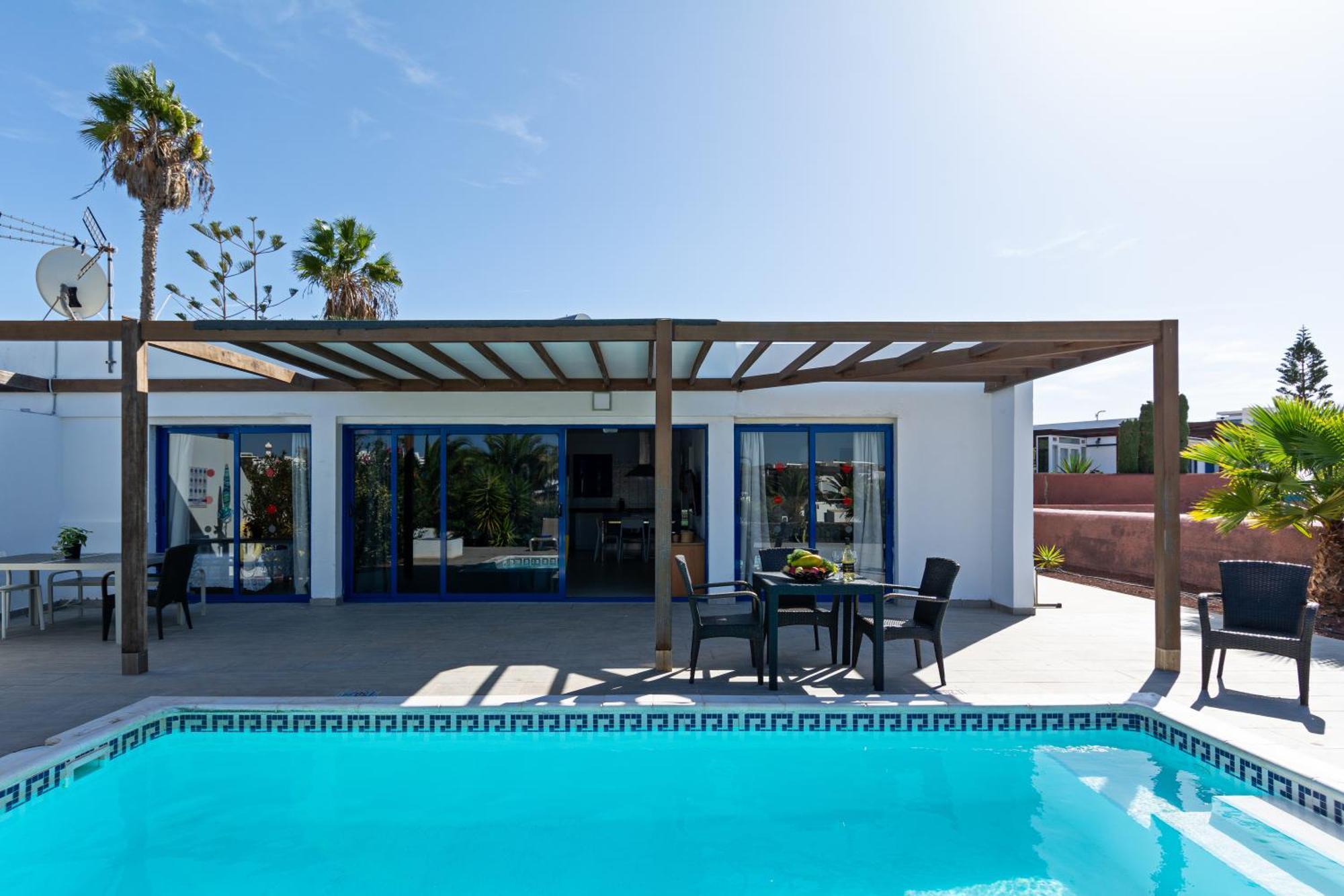 Villa Cangrejita Private Pool Playa Blanca By Pvl Bagian luar foto
